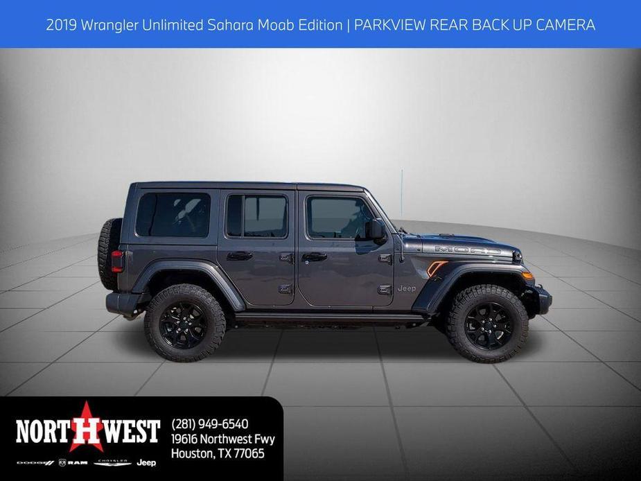 used 2019 Jeep Wrangler Unlimited car, priced at $33,993