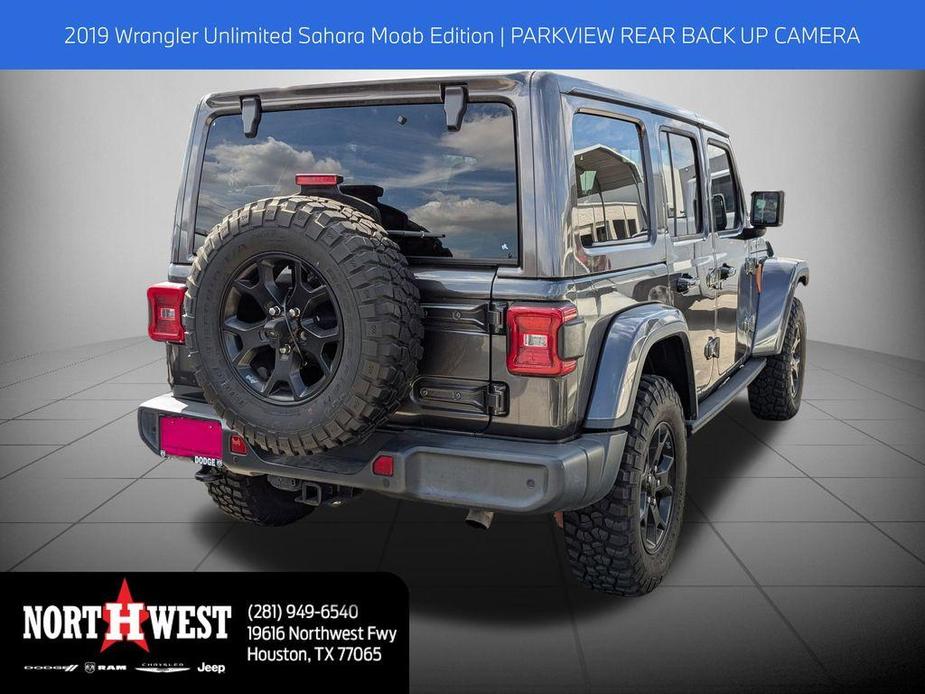 used 2019 Jeep Wrangler Unlimited car, priced at $35,315