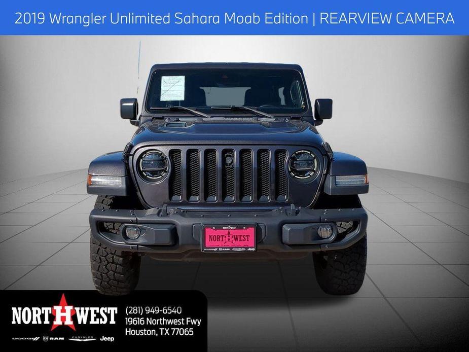 used 2019 Jeep Wrangler Unlimited car, priced at $33,993