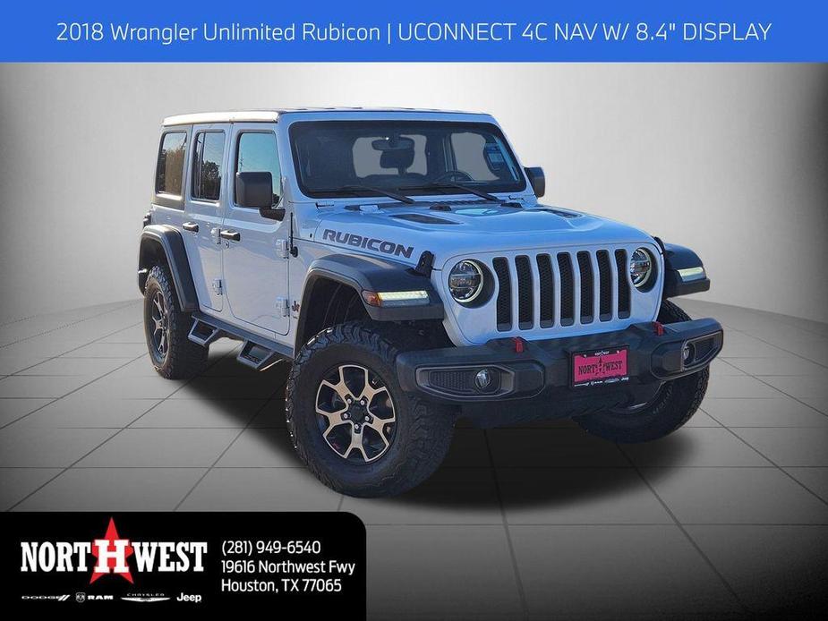 used 2018 Jeep Wrangler Unlimited car, priced at $28,766