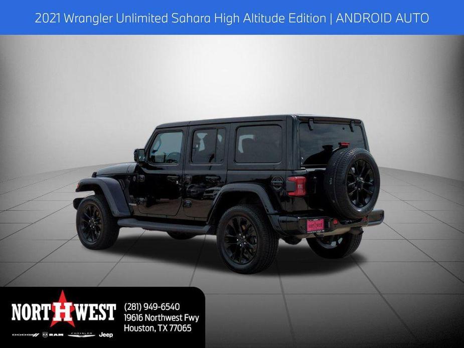 used 2021 Jeep Wrangler Unlimited car, priced at $37,991