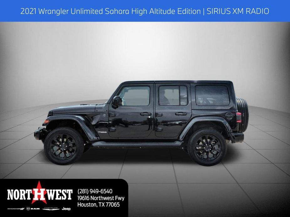 used 2021 Jeep Wrangler Unlimited car, priced at $37,991