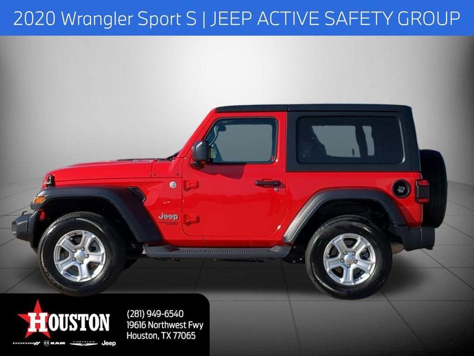 used 2020 Jeep Wrangler car, priced at $26,208