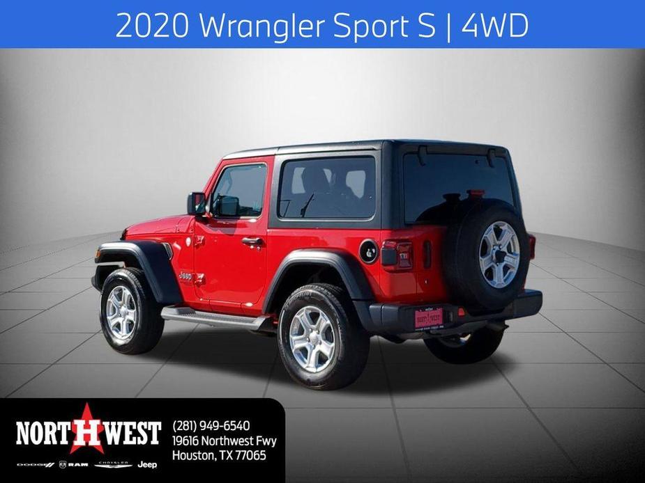 used 2020 Jeep Wrangler car, priced at $28,675