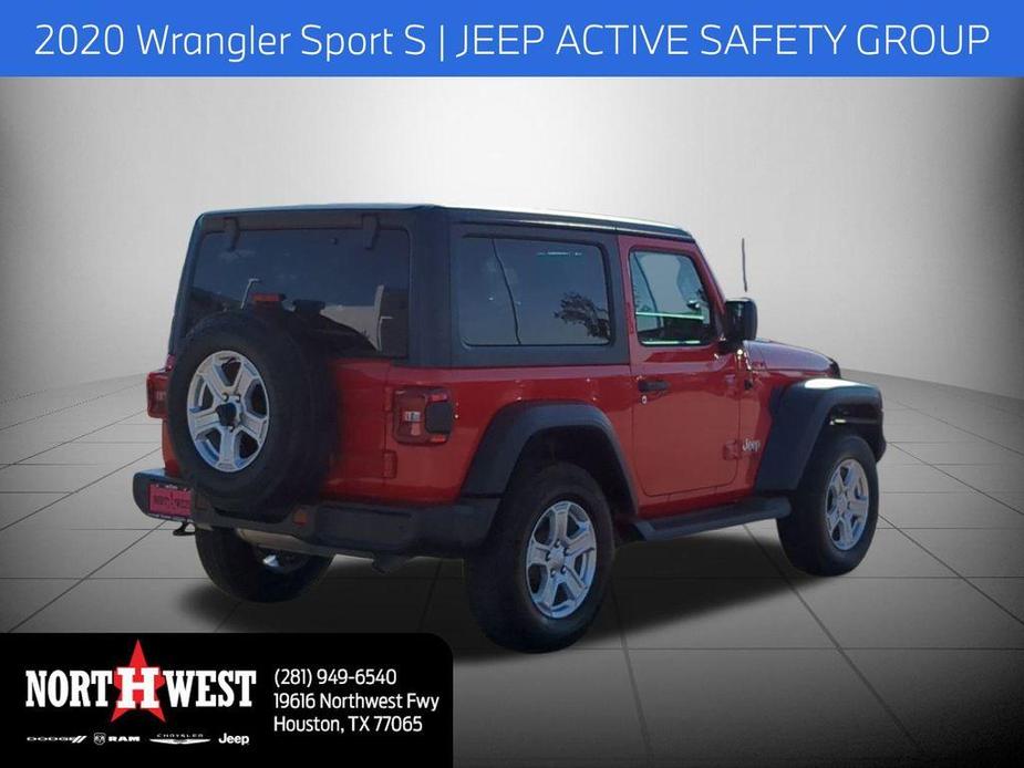 used 2020 Jeep Wrangler car, priced at $28,675