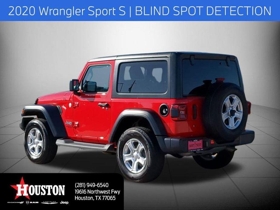 used 2020 Jeep Wrangler car, priced at $26,208