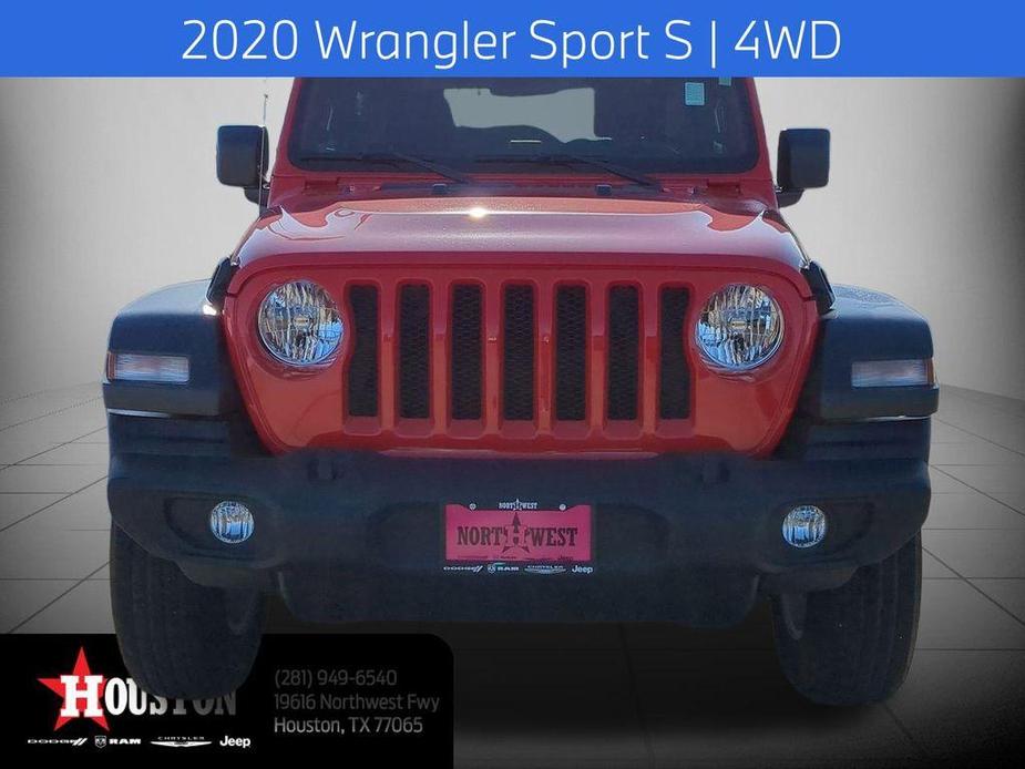 used 2020 Jeep Wrangler car, priced at $26,208