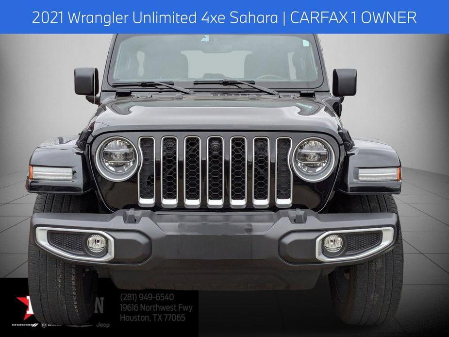 used 2021 Jeep Wrangler Unlimited 4xe car, priced at $32,991