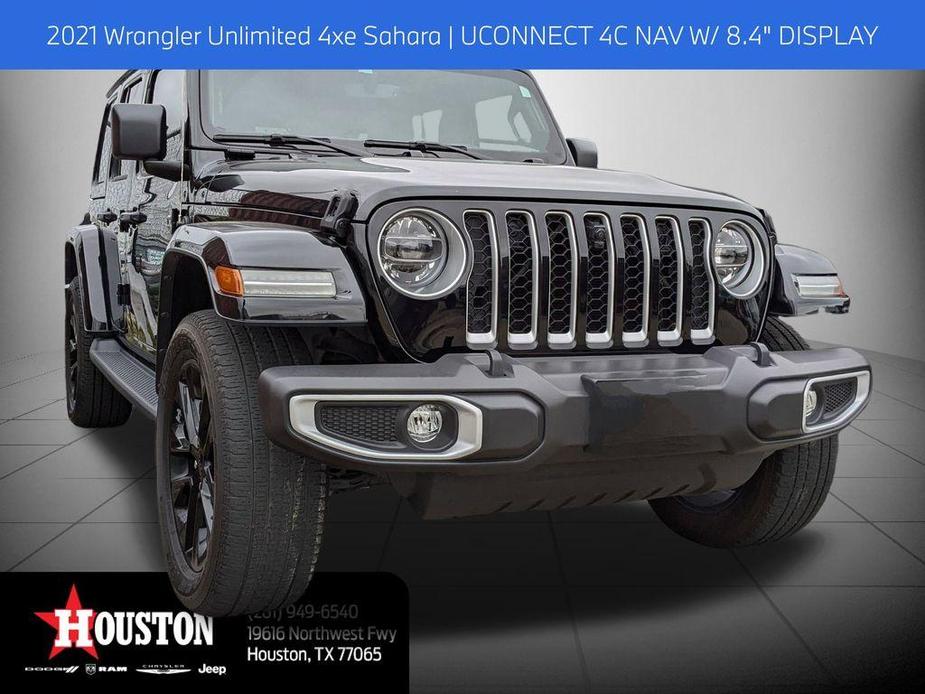 used 2021 Jeep Wrangler Unlimited 4xe car, priced at $32,991