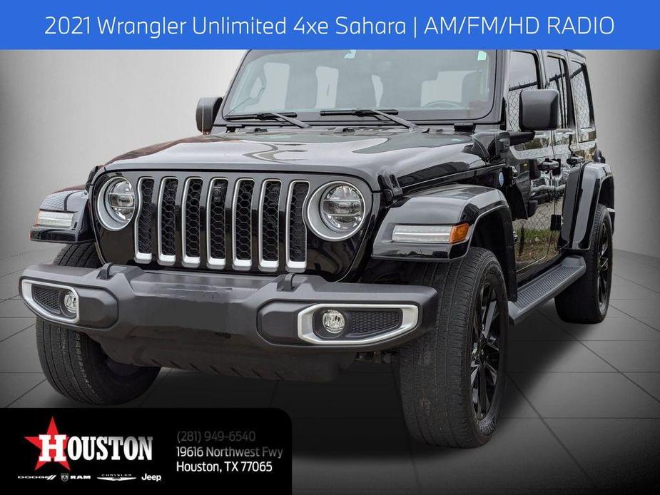 used 2021 Jeep Wrangler Unlimited 4xe car, priced at $32,991