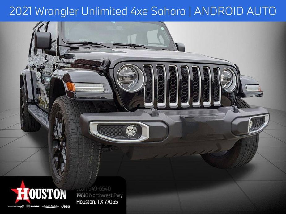 used 2021 Jeep Wrangler Unlimited 4xe car, priced at $32,991