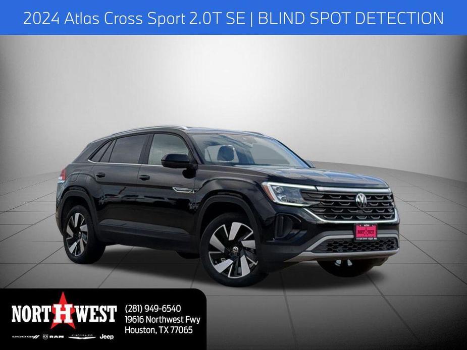 used 2024 Volkswagen Atlas Cross Sport car, priced at $35,791