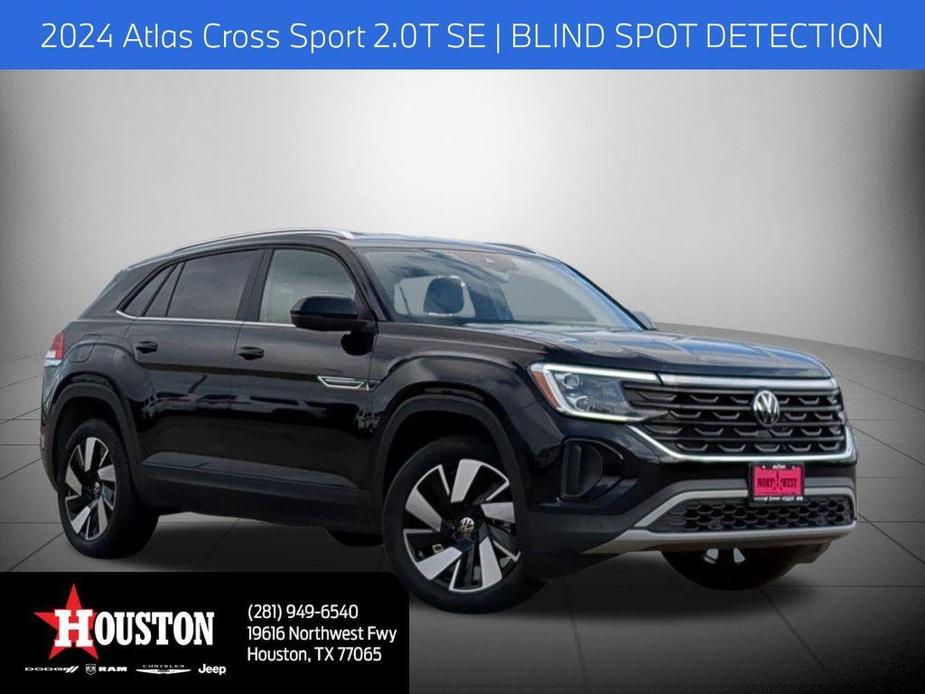 used 2024 Volkswagen Atlas Cross Sport car, priced at $31,986