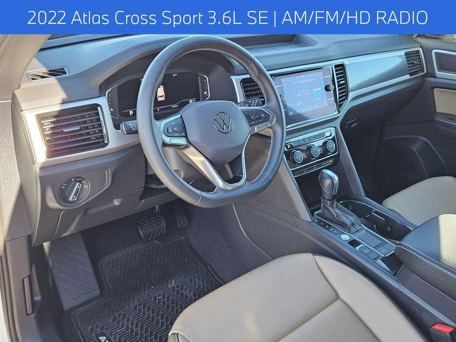 used 2022 Volkswagen Atlas Cross Sport car, priced at $26,341