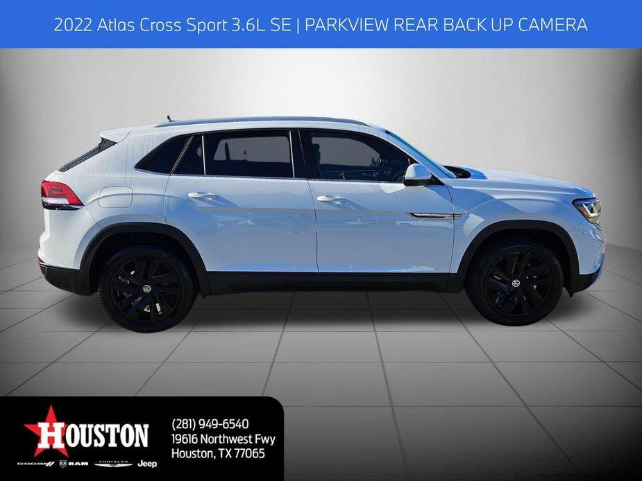 used 2022 Volkswagen Atlas Cross Sport car, priced at $26,341