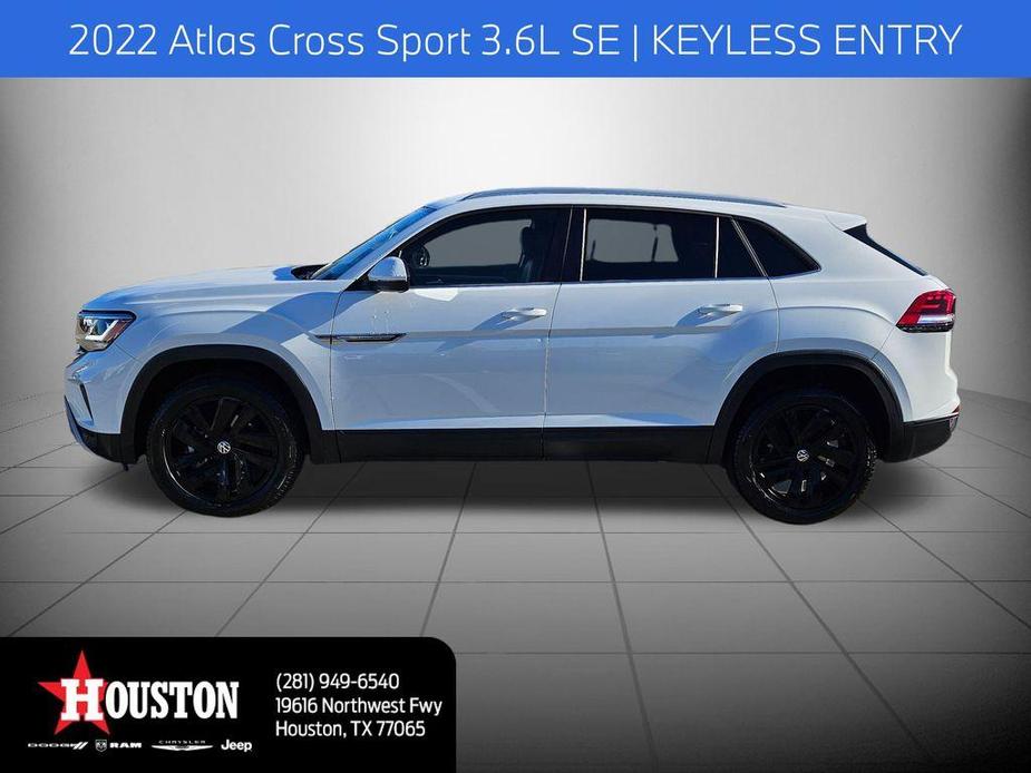 used 2022 Volkswagen Atlas Cross Sport car, priced at $26,341