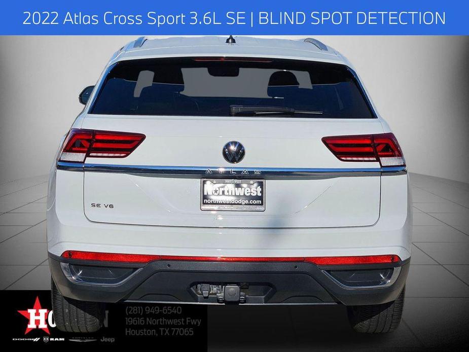 used 2022 Volkswagen Atlas Cross Sport car, priced at $26,341