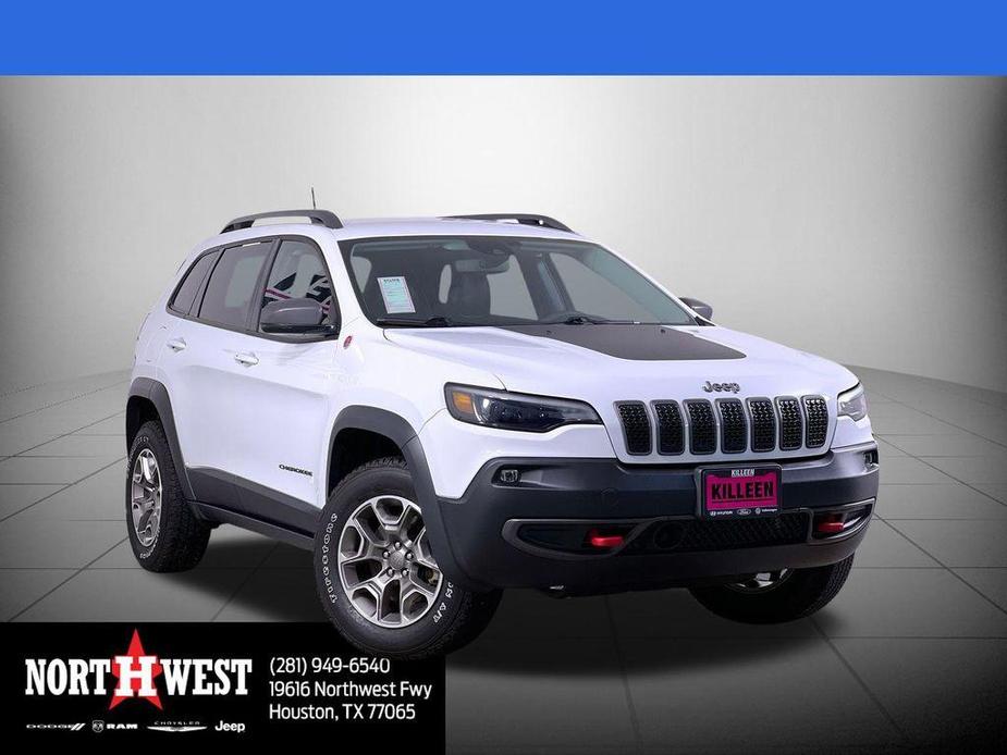 used 2021 Jeep Cherokee car, priced at $23,491