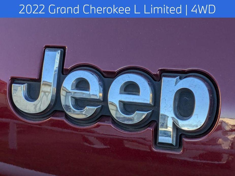 used 2022 Jeep Grand Cherokee L car, priced at $30,991