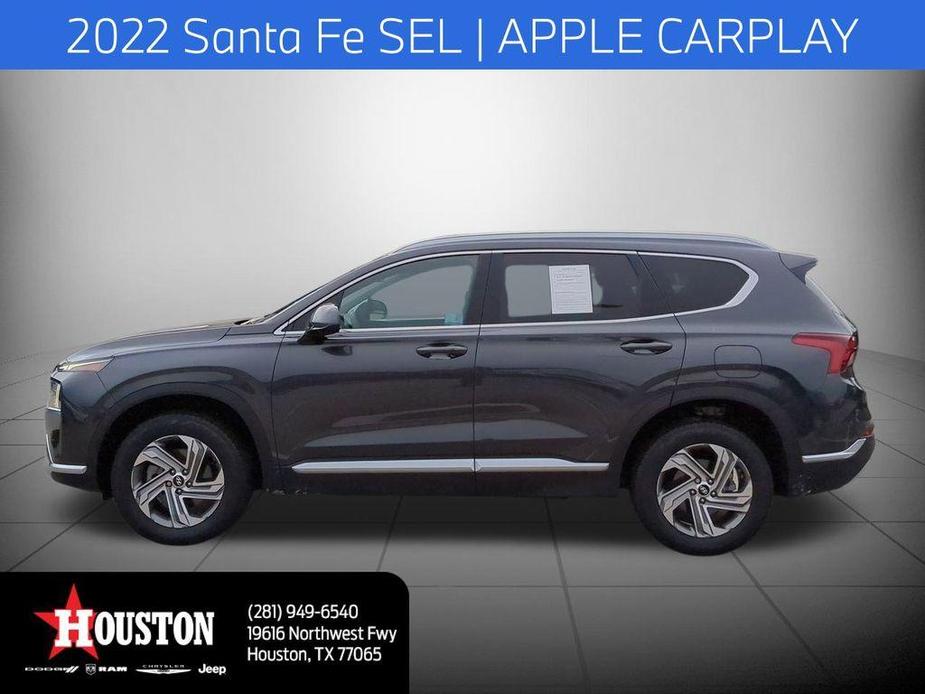 used 2022 Hyundai Santa Fe car, priced at $20,966