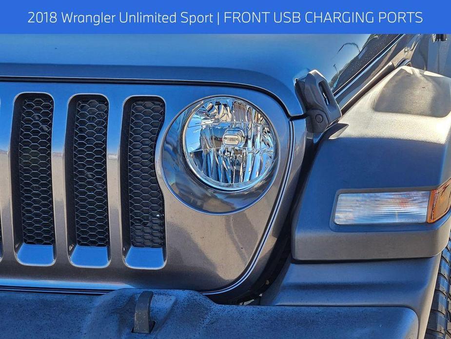 used 2018 Jeep Wrangler Unlimited car, priced at $22,455