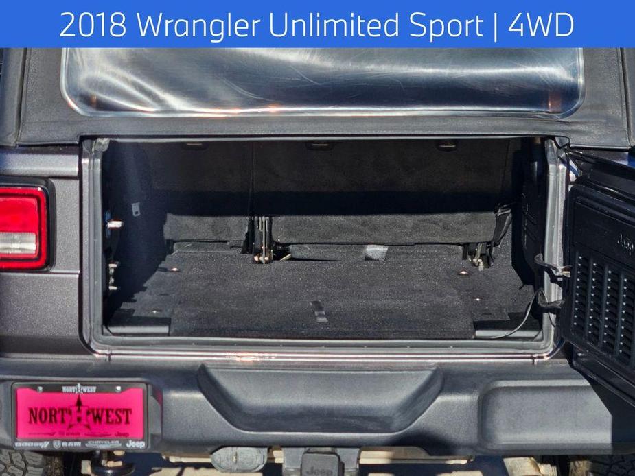 used 2018 Jeep Wrangler Unlimited car, priced at $22,455