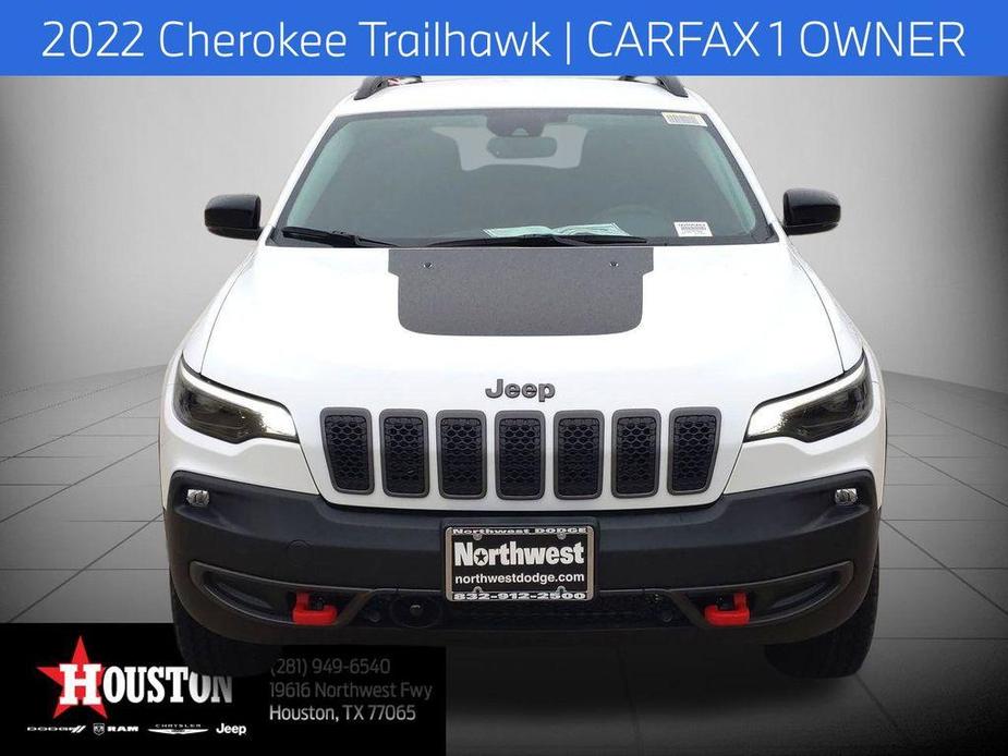 used 2022 Jeep Cherokee car, priced at $23,995