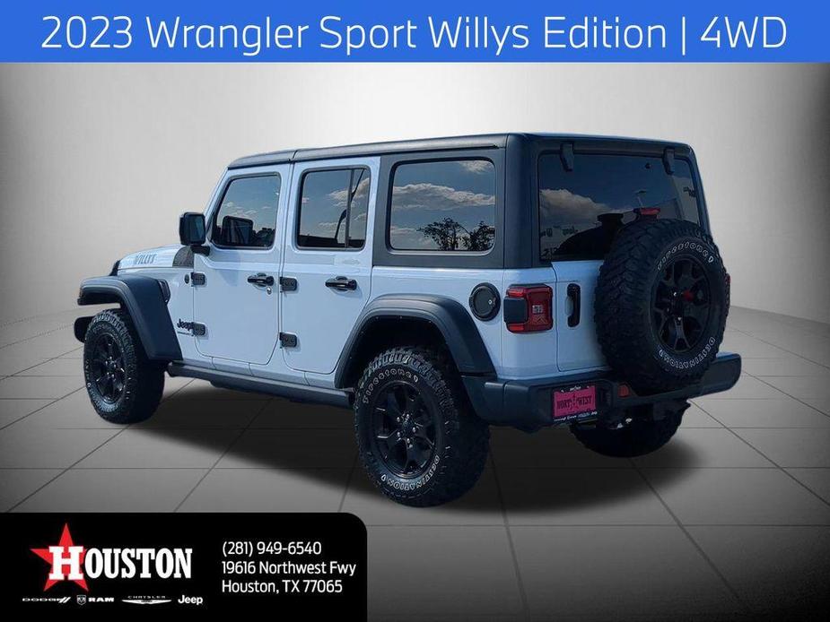 used 2023 Jeep Wrangler car, priced at $30,593