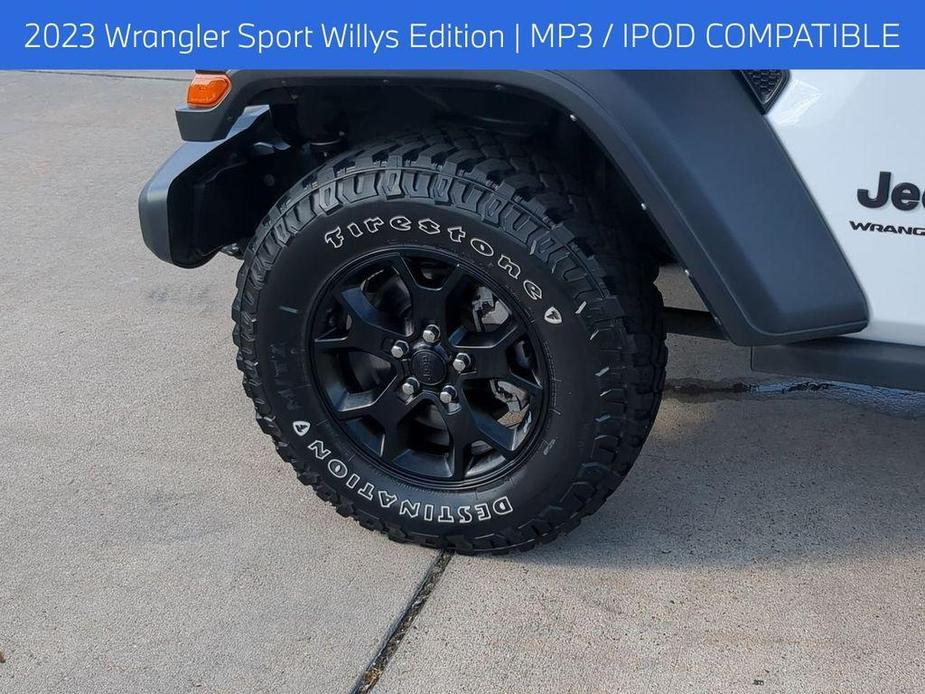 used 2023 Jeep Wrangler car, priced at $30,593