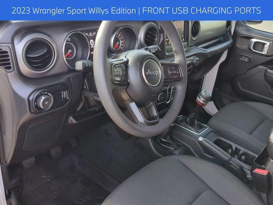 used 2023 Jeep Wrangler car, priced at $30,593