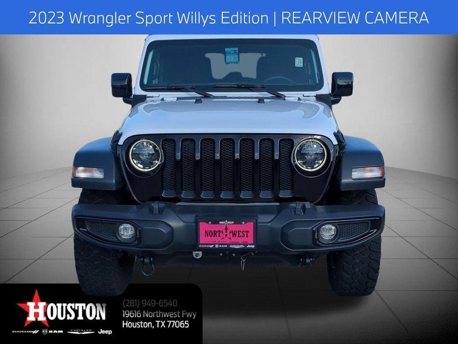 used 2023 Jeep Wrangler car, priced at $30,593