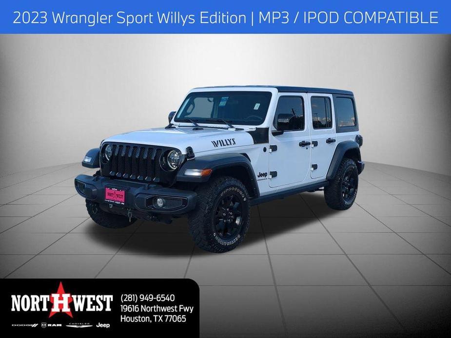 used 2023 Jeep Wrangler car, priced at $36,333