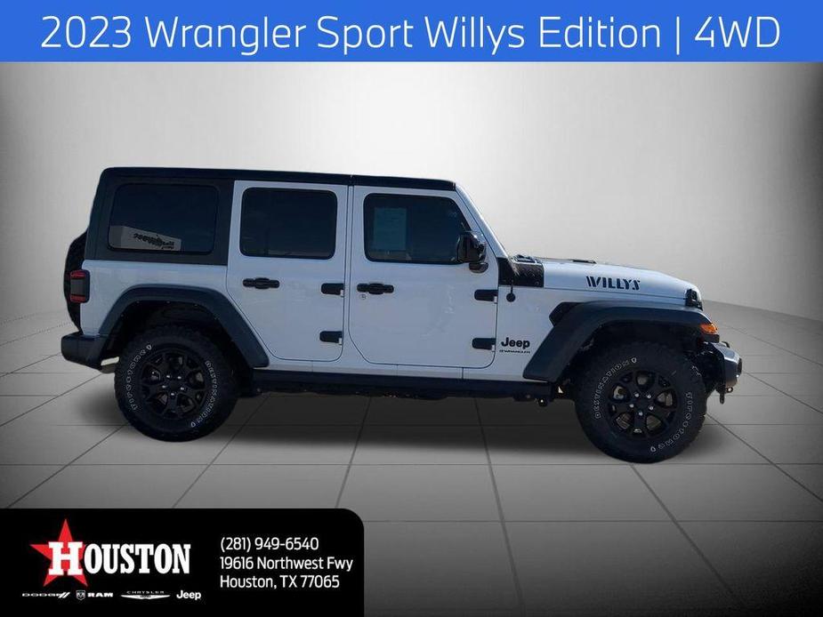 used 2023 Jeep Wrangler car, priced at $30,593