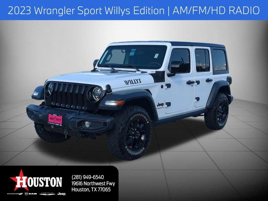 used 2023 Jeep Wrangler car, priced at $30,593