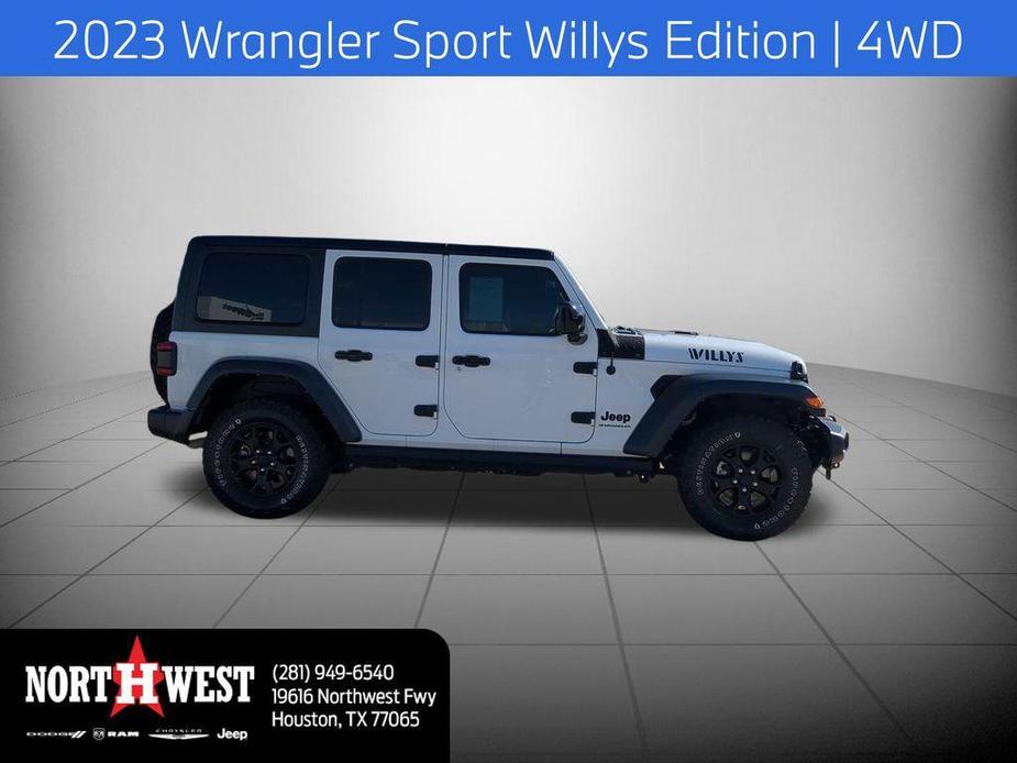 used 2023 Jeep Wrangler car, priced at $36,333