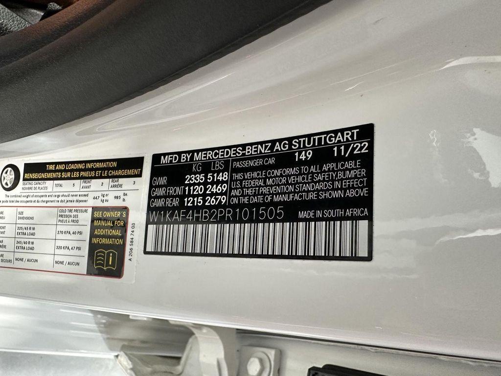 used 2023 Mercedes-Benz C-Class car, priced at $36,500