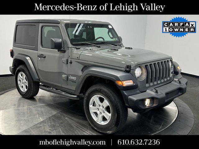 used 2020 Jeep Wrangler car, priced at $27,000