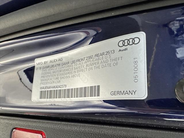 used 2019 Audi A4 car, priced at $23,500