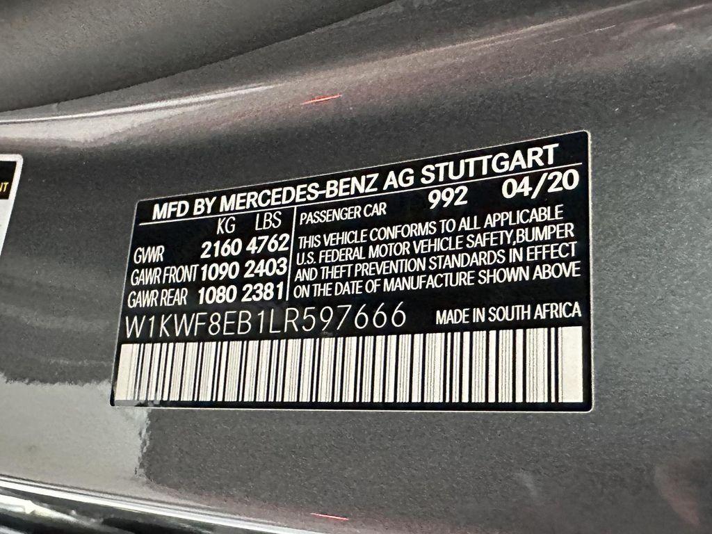 used 2020 Mercedes-Benz C-Class car, priced at $18,900