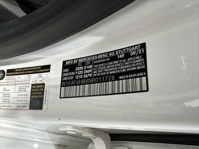 used 2022 Mercedes-Benz C-Class car, priced at $32,900