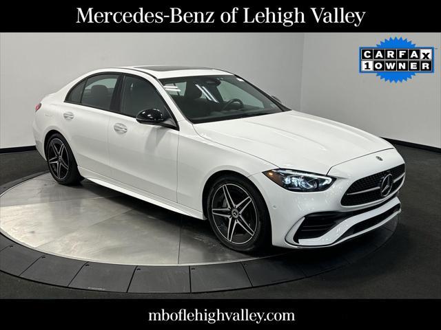 used 2022 Mercedes-Benz C-Class car, priced at $32,900