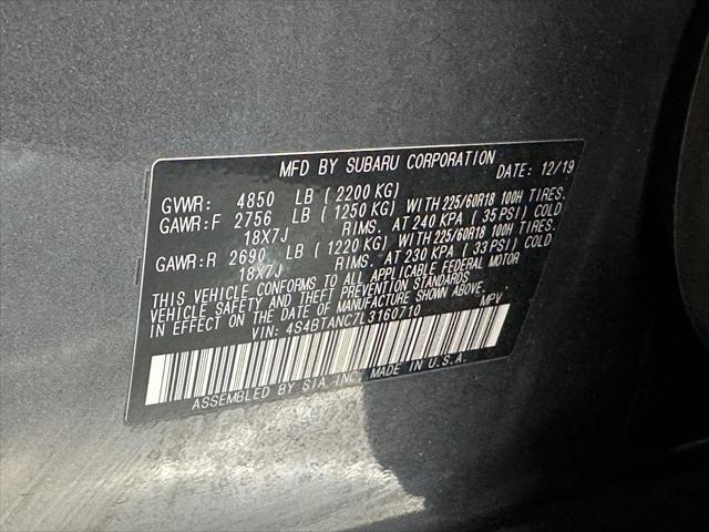 used 2020 Subaru Outback car, priced at $25,200