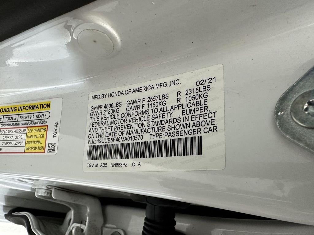 used 2021 Acura TLX car, priced at $27,900