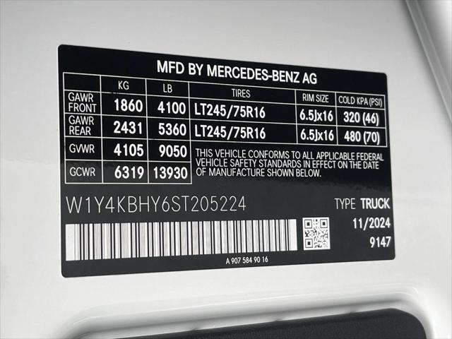 new 2025 Mercedes-Benz Sprinter 2500 car, priced at $52,183