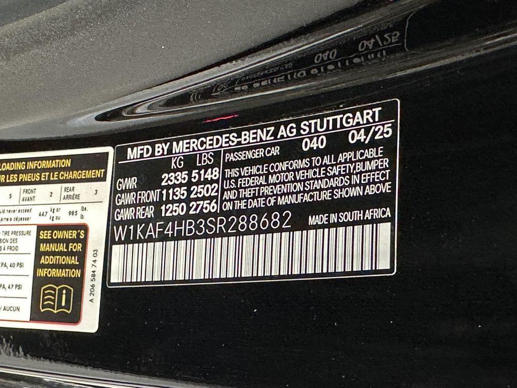 used 2025 Mercedes-Benz C-Class car, priced at $54,600