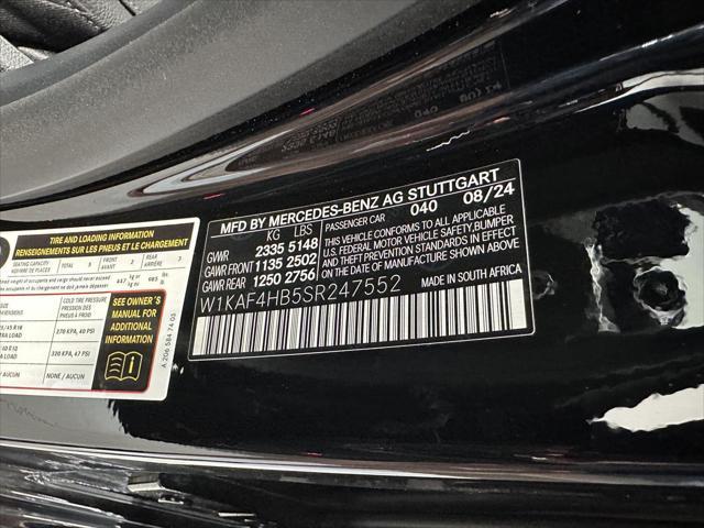 used 2025 Mercedes-Benz C-Class car, priced at $46,700