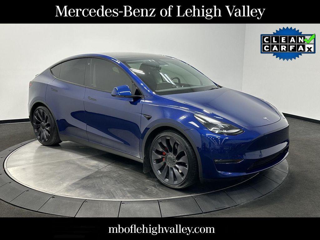 used 2021 Tesla Model Y car, priced at $27,995