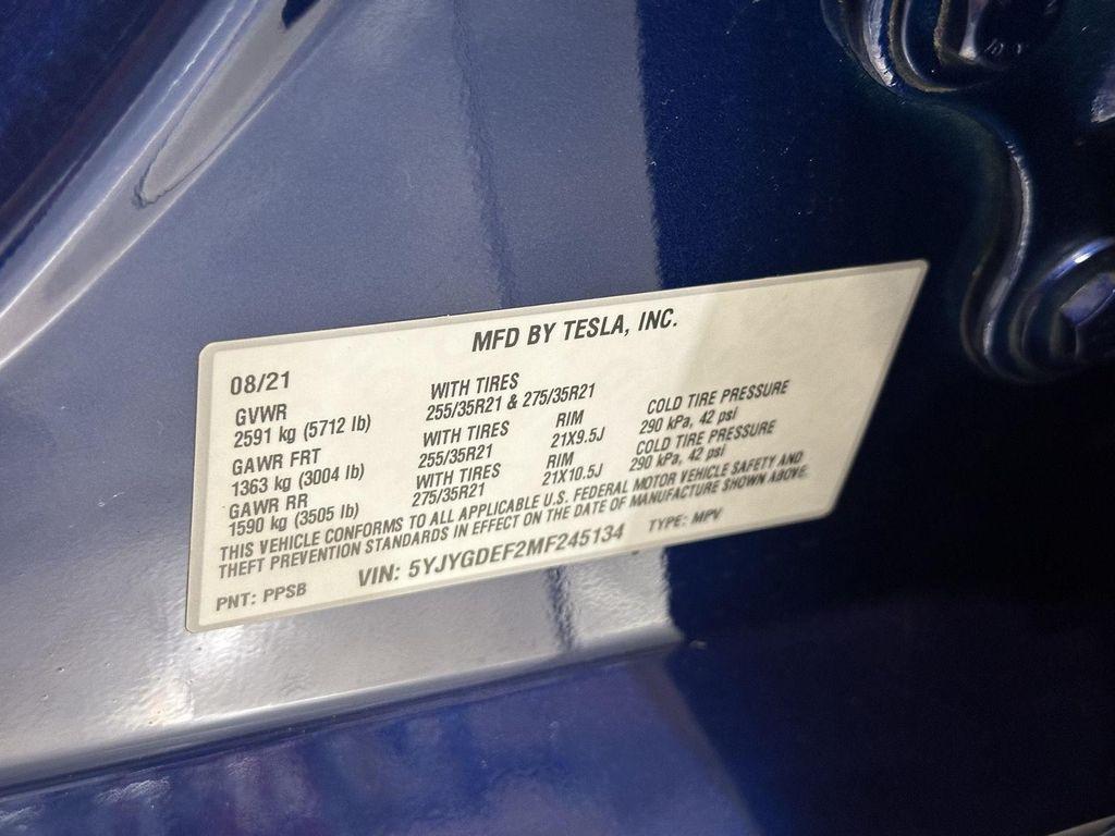 used 2021 Tesla Model Y car, priced at $27,995