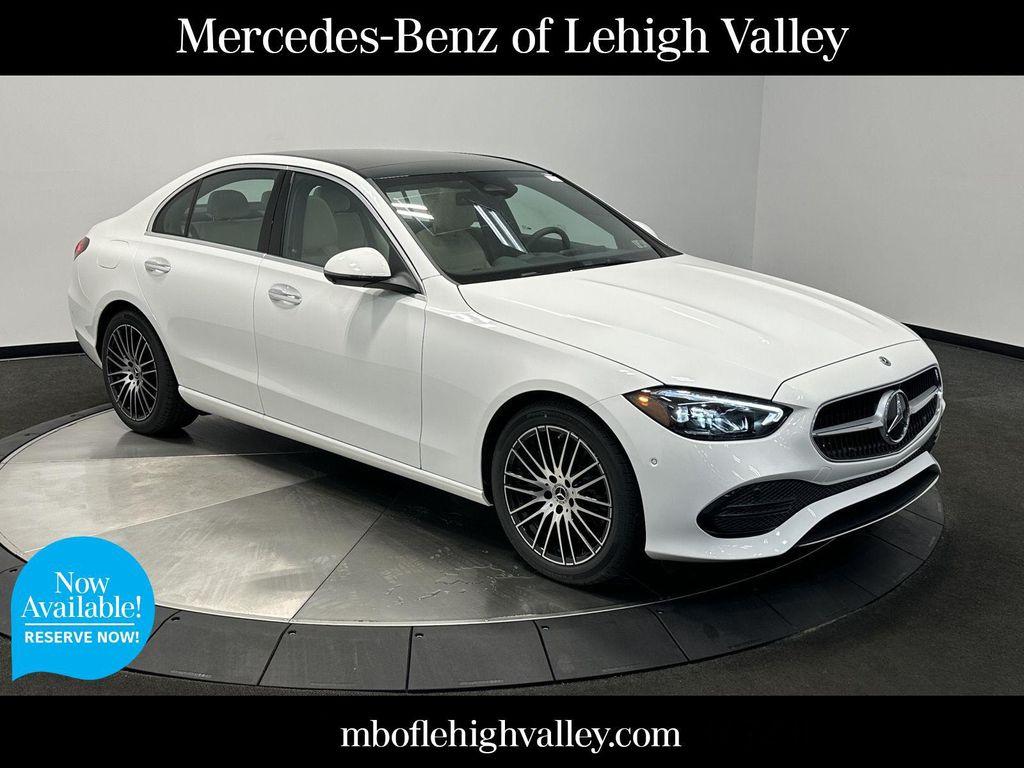 new 2025 Mercedes-Benz C-Class car, priced at $55,100