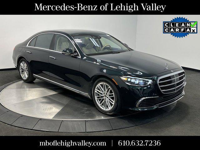 used 2022 Mercedes-Benz S-Class car, priced at $75,000